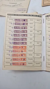 DAF medlemsbog. Original