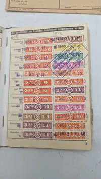 DAF medlemsbog. Original