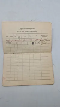 Dansk soldater bog. Original