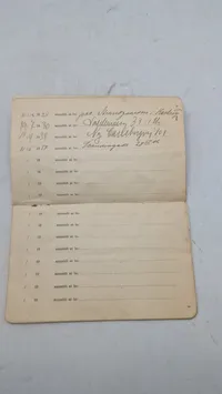 Dansk soldater bog. Original