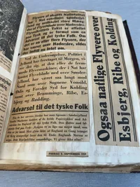 Original Dansk WW2 skrapbog