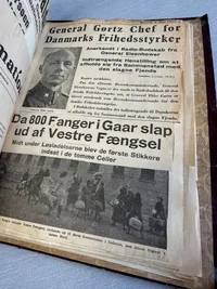 Original Dansk WW2 skrapbog