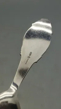 Ske af nysølv  "Danmark Frit" 5. maj 1945. Original