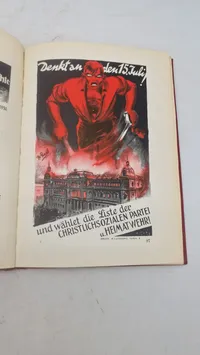 Ekstremt Sjælden bog: Das politische Plakat af Erwin Schockel (NSDAP-udgivelse). Original