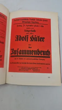 Ekstremt Sjælden bog: Das politische Plakat af Erwin Schockel (NSDAP-udgivelse). Original