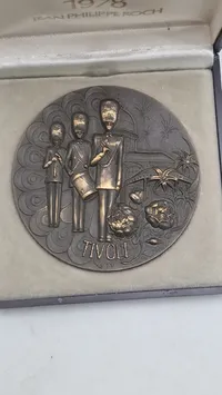 Tivoli medaljen fra 1978 med æske