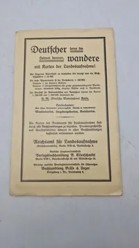 Tysk reichkarte, ww2. Originalt