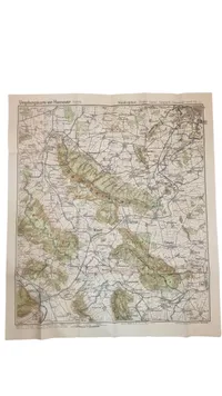 Umgebungskarte von Hannover-Hameln" (omgivelseskort over Hannover-Hameln) udgivet af Gerhard Görlitz, Hannover. Original