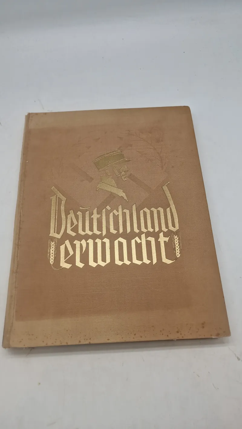Deutschland Erwacht salmebog, ww2. Original