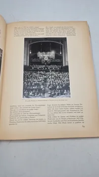 Deutschland Erwacht salmebog, ww2. Original