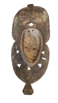 Vestafrikansk stamme maske