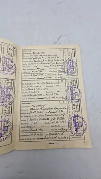 Tysk Ahnenpaß, ww2. Original