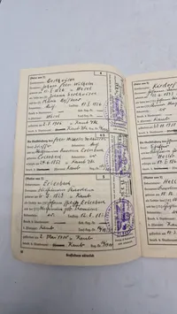 Tysk Ahnenpaß, ww2. Original