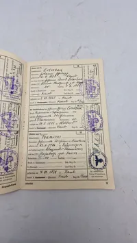 Tysk Ahnenpaß, ww2. Original