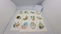 Samling matador postkort