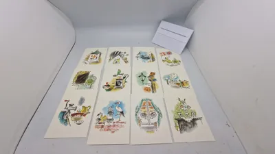 Samling matador postkort
