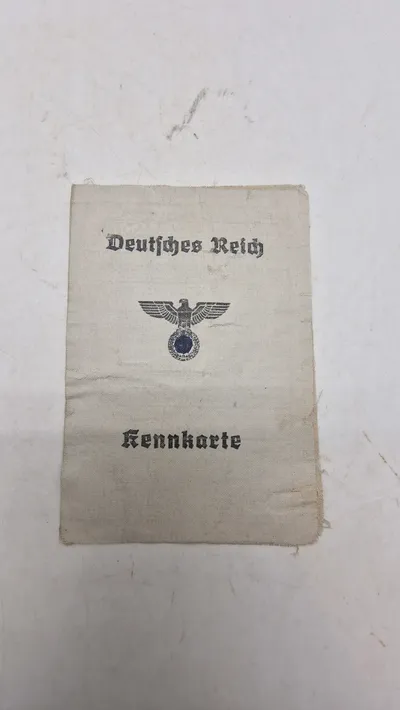 Deutsches Reich Kennkarte. Originalt