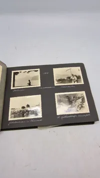 Tysk fotoalbum. Originalt
