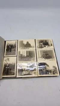 Tysk fotoalbum. Originalt