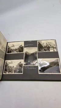 Tysk fotoalbum. Originalt