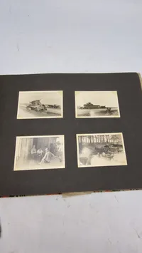 Tysk fotoalbum med masser af super panzer og Flieger fotos. Originalt