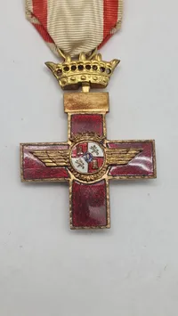 Spansk Cruz del Mérito Aeronáutico, ww2. Original