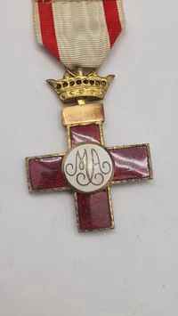 Spansk Cruz del Mérito Aeronáutico, ww2. Original