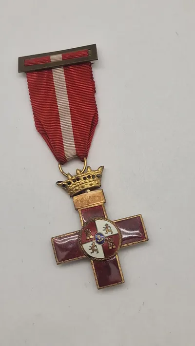 Spansk Cruz al Mérito Militar, ww2. Original