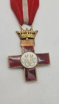 Spansk Cruz al Mérito Militar, ww2. Original