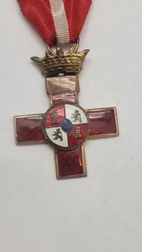 Spansk Orden al Mérito Militar, ww2. Original