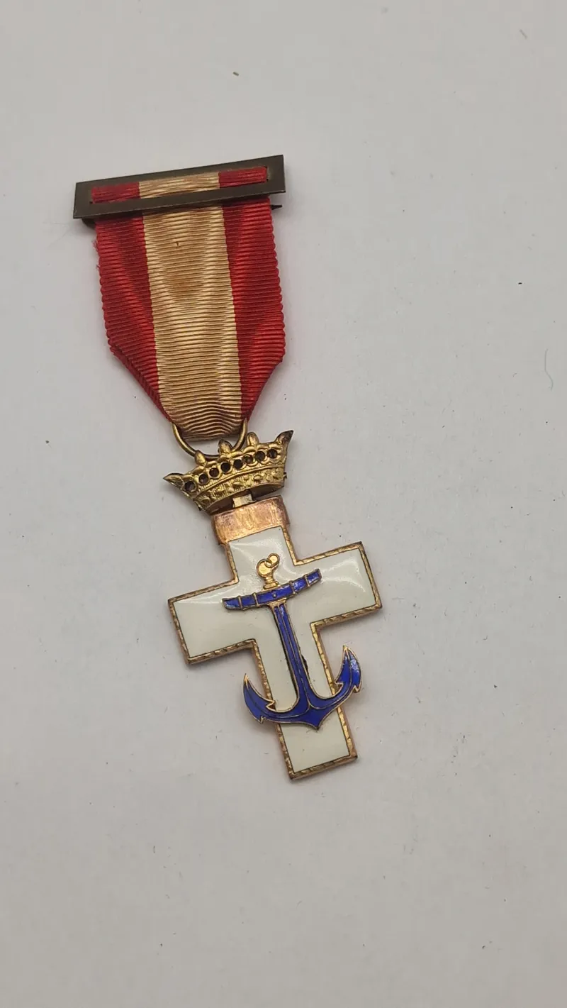 Spansk Cruz del Mérito Naval, ww2. Original