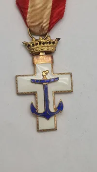 Spansk Cruz del Mérito Naval, ww2. Original