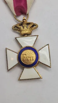 Spansk ordenskors fra Sankt Hermenegilds Orden (Real y Militar Orden de San Hermenegildo), ww2. Original