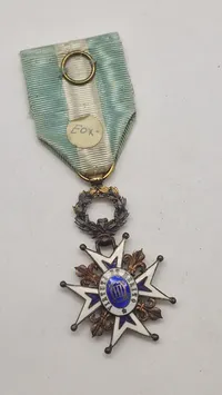 Spansk Karl III's Orden (Orden de Carlos III). Original