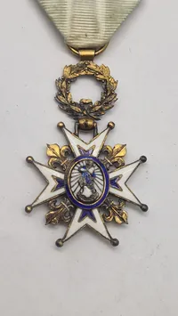 Spansk Karl III's Orden (Orden de Carlos III). Original