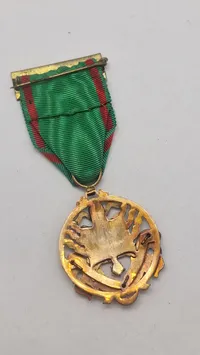 Spansk Orden Civil de África (Civil Order of Africa), ww2. Original