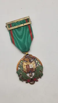 Spansk Orden Civil de África (Civil Order of Africa), ww2. Original
