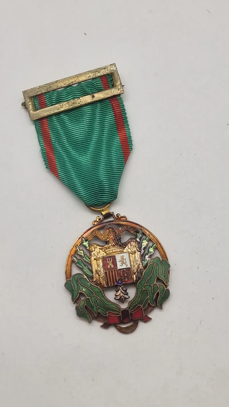 Spansk Orden Civil de África (Civil Order of Africa), ww2. Original