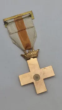 Spansk Cruz a la Constancia en el Servicio (Long Military Service Cross) for underofficerer (NCOs), ww2. Original