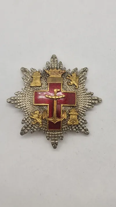 Spansk Orden for Sømerit (Cruz al Mérito Naval), ww2. Original