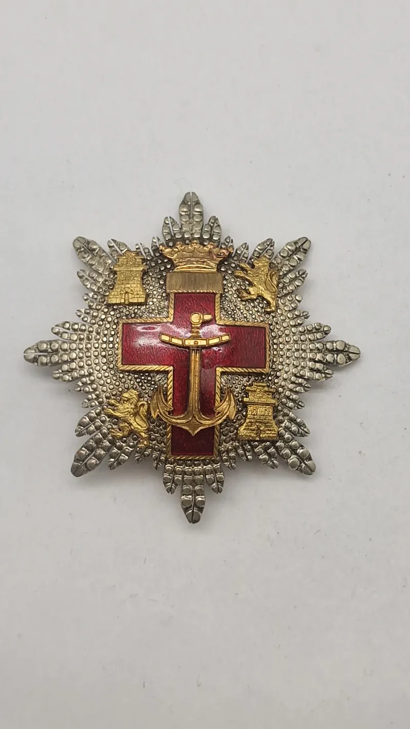 Spansk Orden for Sømerit (Cruz al Mérito Naval), ww2. Original