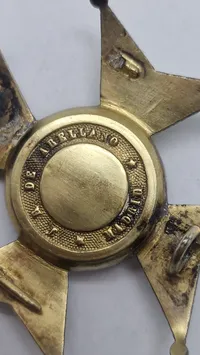 Spansk Laureat-kors af Saint Ferdinand, som er den højeste militære dekoration for tapperhed i Spanien. Original