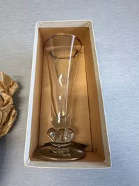 Originalt Livgarde jubilæumsglas, Design Jacob E. Bang Holmegaard