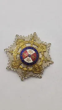 Spansk Cruz de Guerra (Krigskors), en højtstående militærorden etableret i 1938 for at anerkende tapperhed på slagmarken under den spanske borgerkrig. Original
