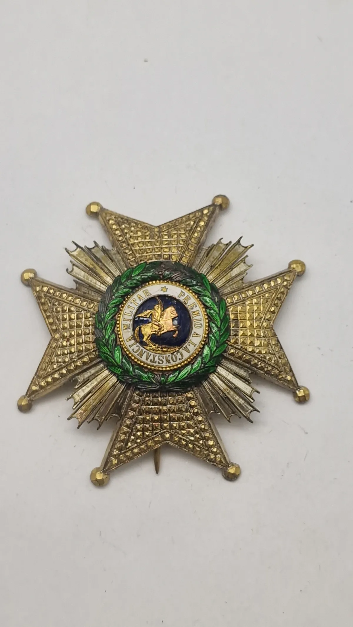 Spansk Sankt Hermenegilds Orden (Real y Militar Orden de San Hermenegildo), ww2, original