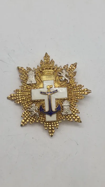 Spansk Søfortjenestesorden (Cruces del Mérito Naval), ww2. Original