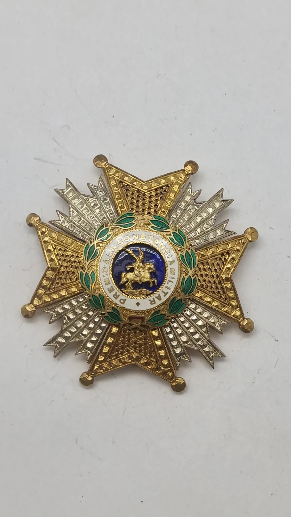 Spansk Sankt Hermenegilds Orden (Real y Militar Orden de San Hermenegildo), ww2. Original