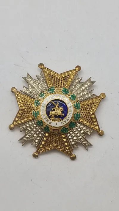 Spansk Sankt Hermenegilds Orden (Real y Militar Orden de San Hermenegildo), ww2. Original