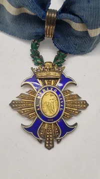 Spansk Orden del Mérito Civil, ww2. Original