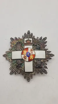 Spansk Militærfortjenstorden (Orden del Mérito Militar) Storkors. Original